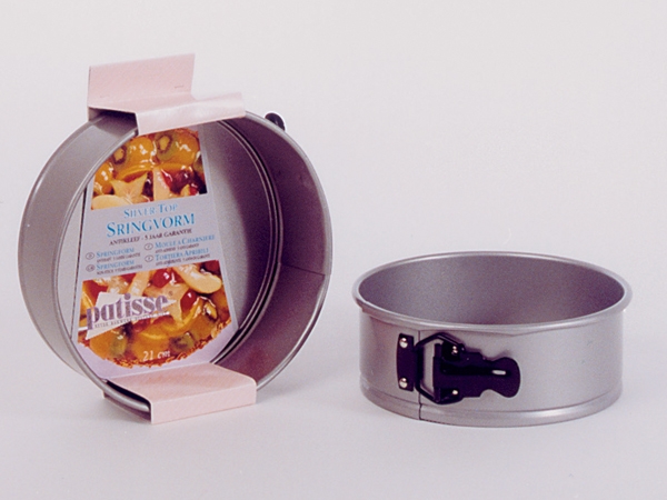 תבנית אפייה /טבעת קפיץ 24 ס"מ כסופה נונסטיק PATISSE 3
