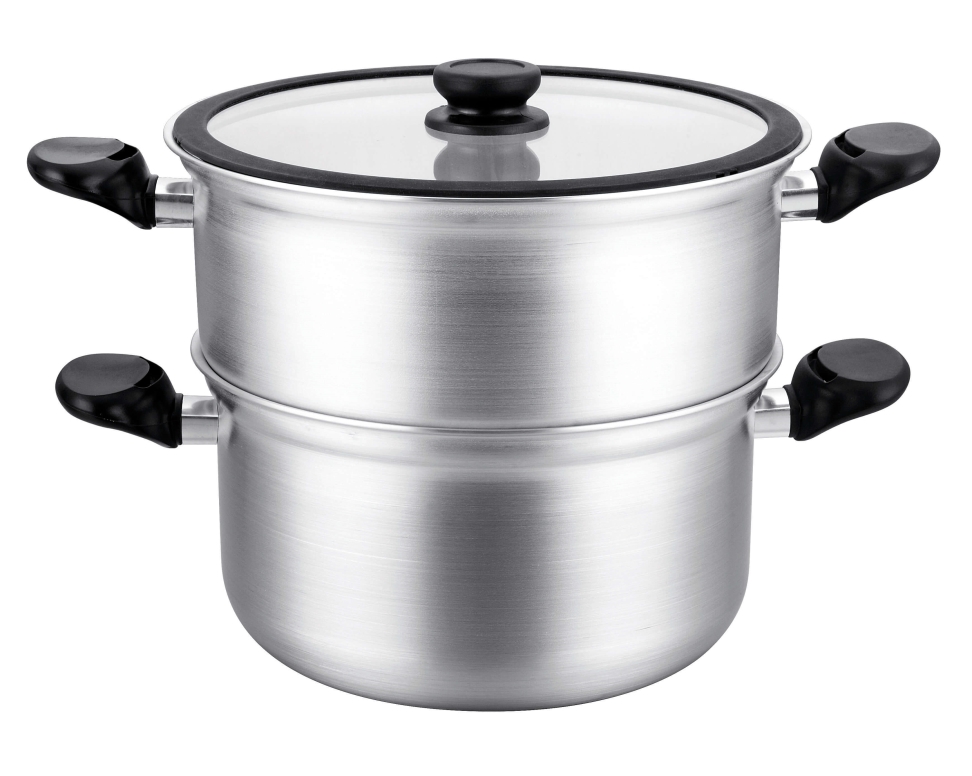 סיר קוסקוס אלומיניום 30 ס"מ CutterPeeler 3