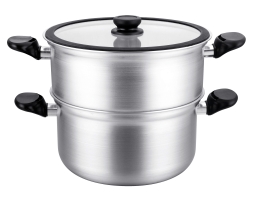 סיר קוסקוס אלומיניום 30 ס"מ CutterPeeler