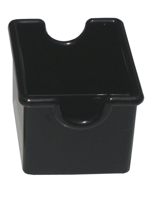 מחזיק שקיות סוכר פלסטיק שחור 3