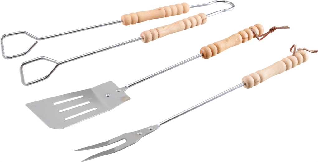 סט מלקחיים תרווד ומזלג לגריל 3