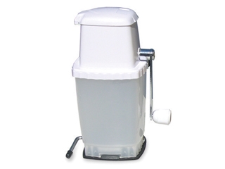 מרסק קרח פלסטיק +בסיס ואקום לבן אין אחריות לא ניתן להחזיר מוצר זה 3