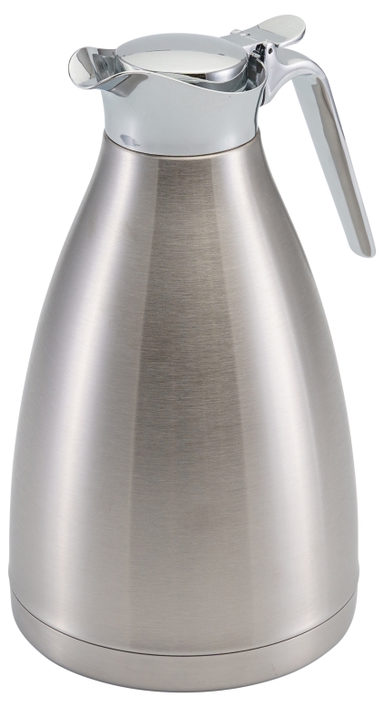 טרמוס הגשה נירוסטה 1.5 ליטר+לחצן מהודר 3