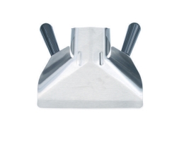 כף לצ'יפס נירוסטה 2 ידיות