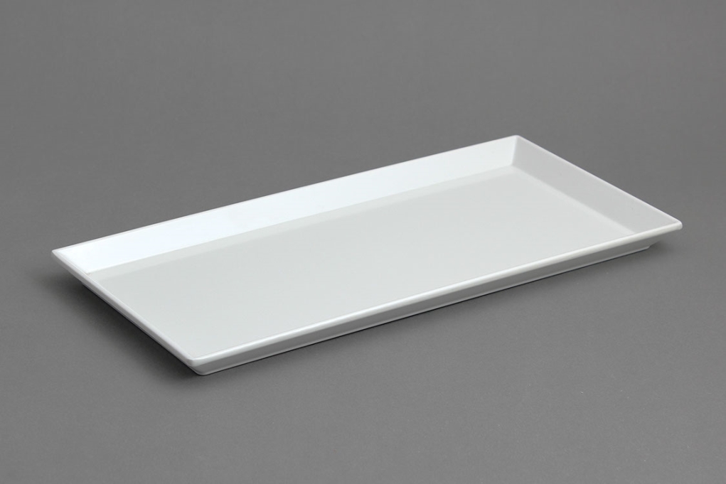 מגש אוסקר 35X17 ס"מ מלמין לבן EFAY 3