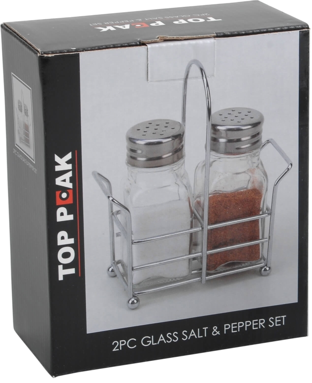 סט (2) מלחיה מרובעת מעמד ניקל 3