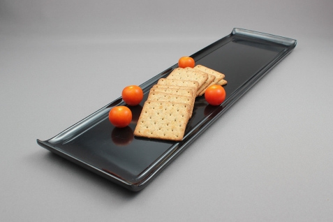 מגש נובל 55.5X15X2.5 מלמין שחור EFAY 5