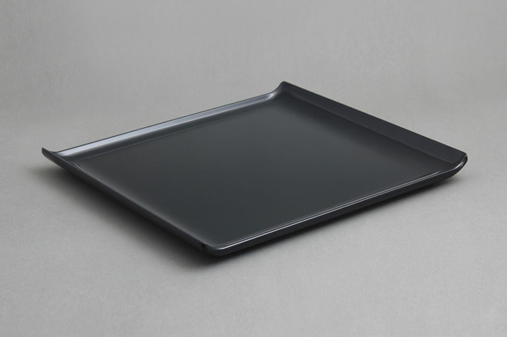 מגש נובל 30X30X2.5 מלמין שחור EFAY 3