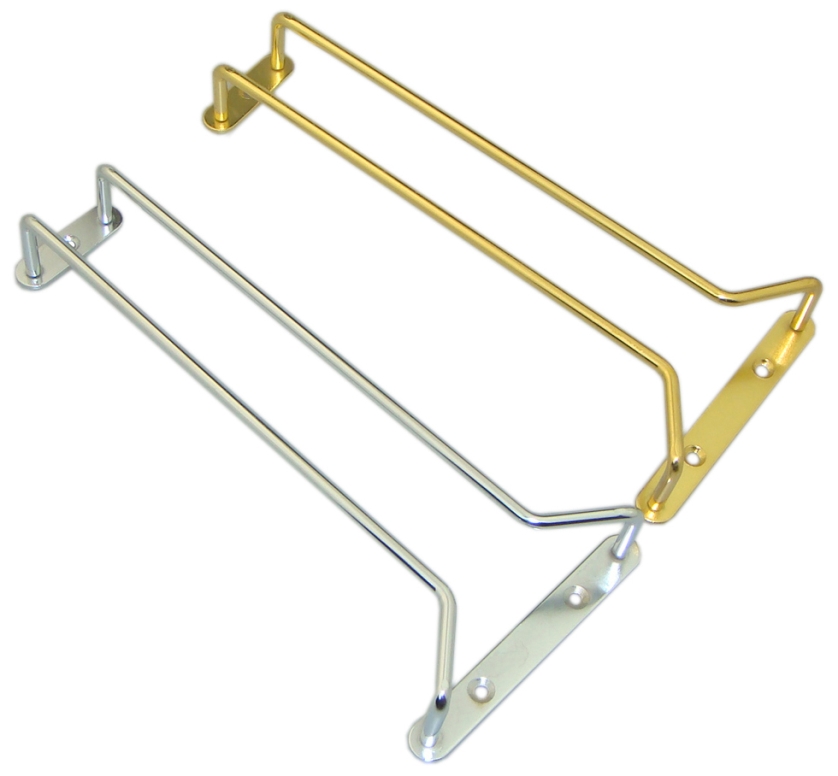 מתלה  לכוסות בר ניקל 60 ס"מ 3