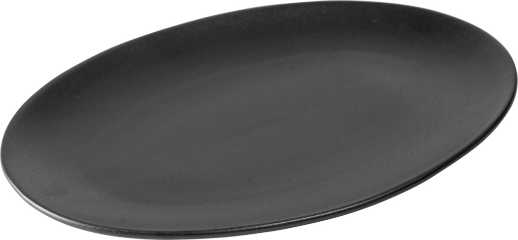 פלטה 30 ס"מ אובל שחור צים פורצלן JAGUAR 6/24 3