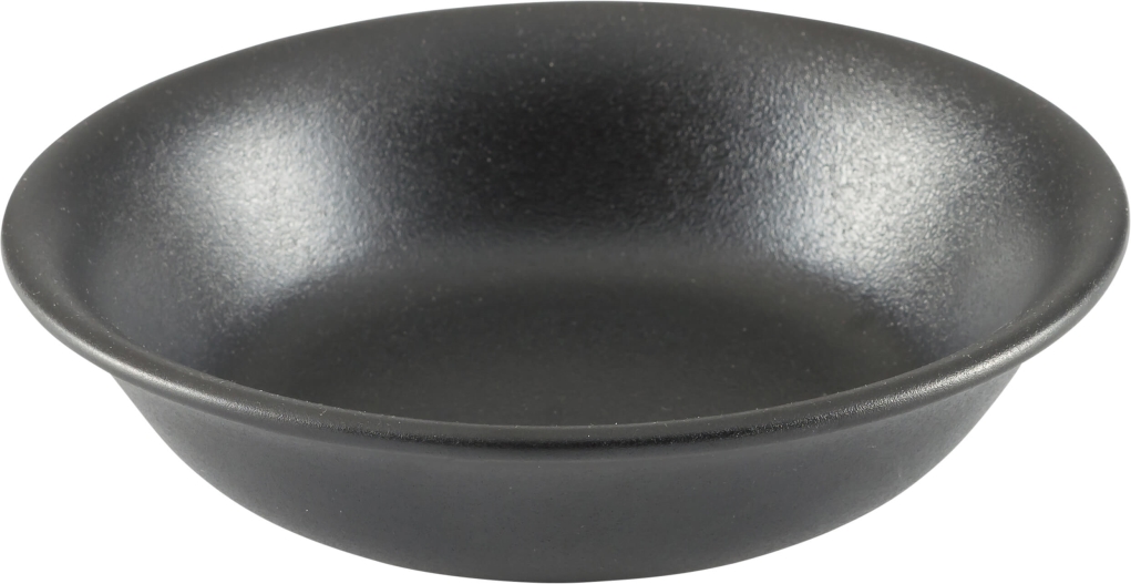 חמאון/צלחת עמוקה 15 ס"מ שחור נועה פורצלן JAGUAR 1/48 3