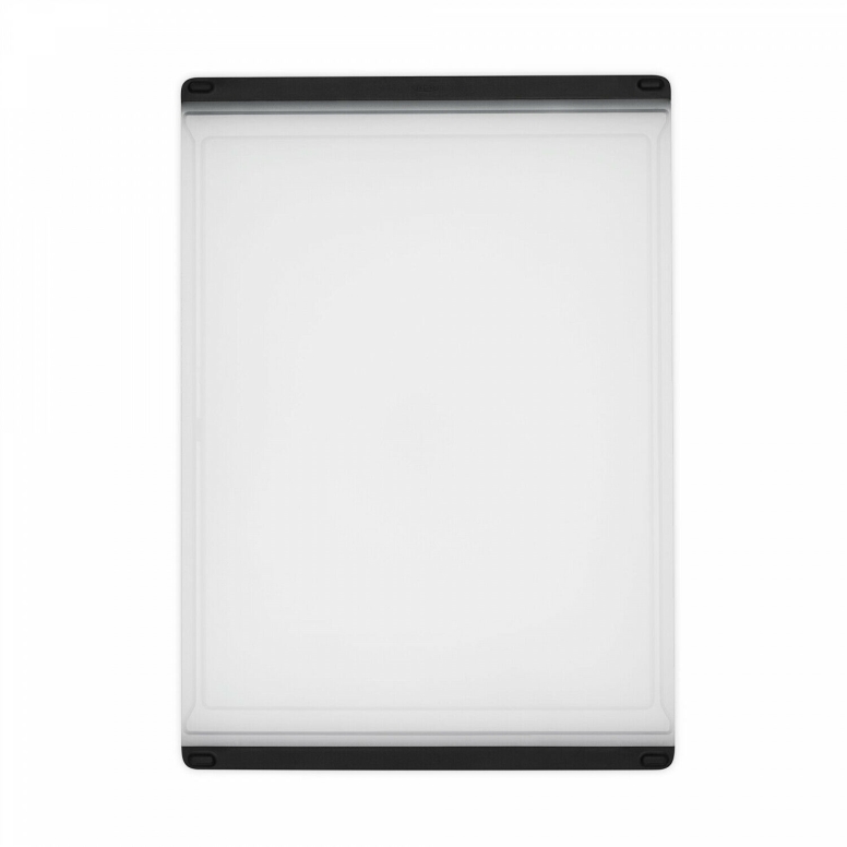 לוח מזון/קרש חיתוך שול שחור 37.5X 26.4 ס"מ OXO 3