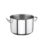 ללא מכסה-סיר נירוסטה 40 בינוני גובה 26 ס''מ 32 ליטר ECONOMY  b-m-d