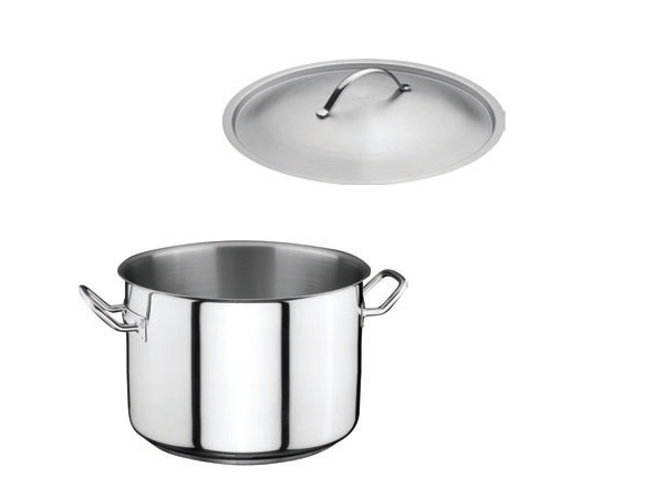 סיר נירוסטה 45 בינוני גובה 28 ס''מ 44 ליטר ECONOMY  b-m-d 3