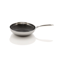 ווק נירוסטה 30 ס"מ BLACK CUBE COOKCELL