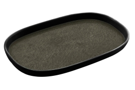 מגש גסטרונום 1/3-20 קפסול אפור/שחור מלמין Efay