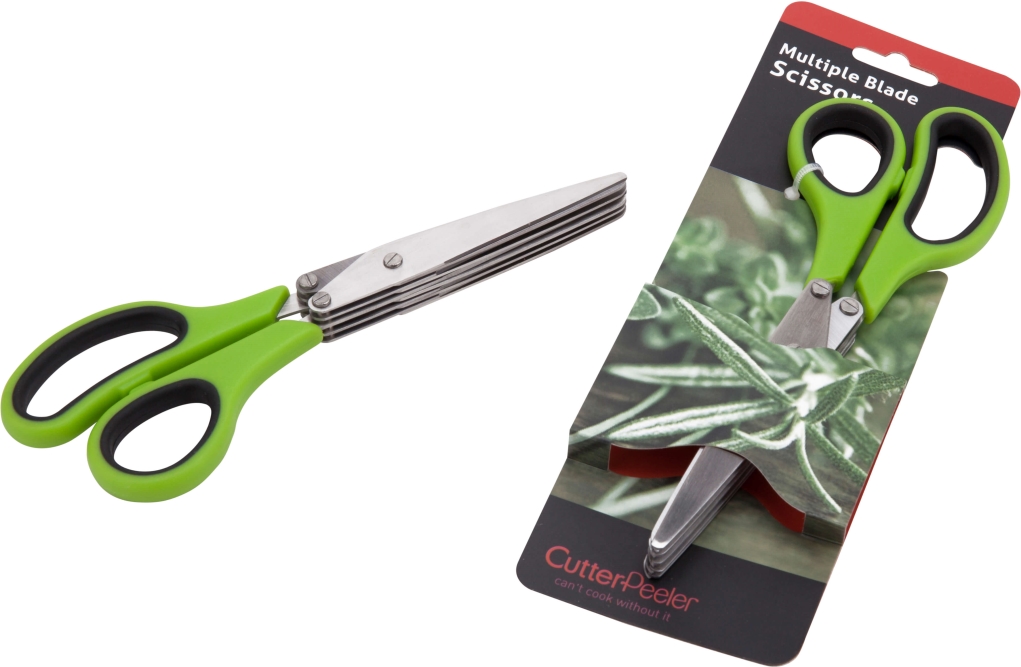 מספריים לתבלינים/עשבי תיבול בעלת 5 להבים CUTTERPEELER 3