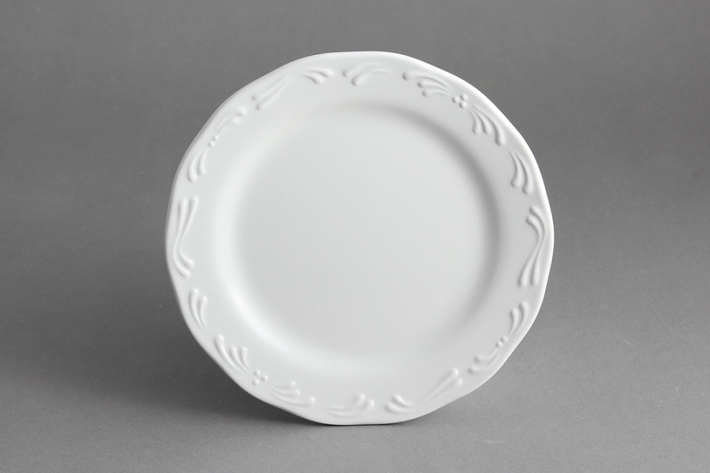 צלחת אמבו 19.4 ס"מ מלמין לבן EFAY 3