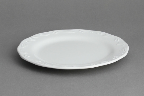 צלחת אמבו 19.4 ס"מ מלמין לבן EFAY 5