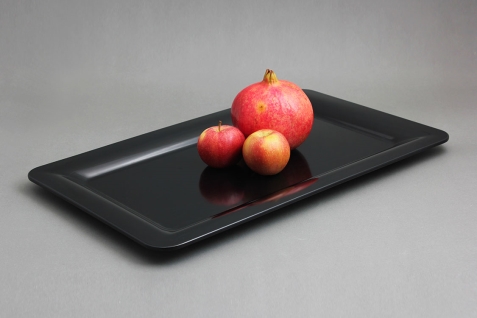 מגש גלובוס גודל 1/1 GN מלמין שחור EFAY 5