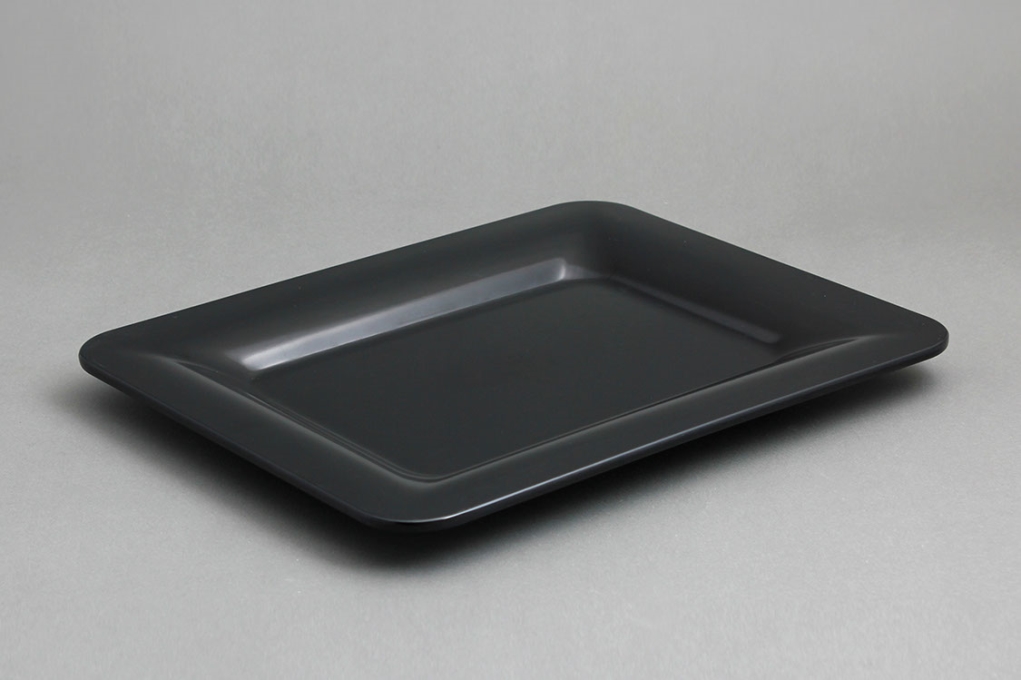 מגש גלובוס גודל 1/2 GN מלמין שחור EFAY 3