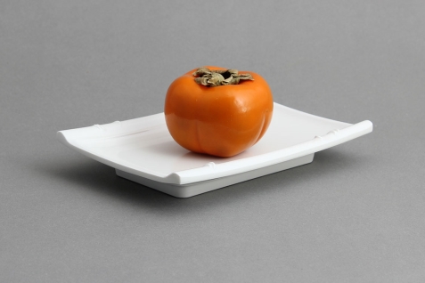 צלחת במבוק EFAY לסושי 11.5X17 מלמין לבן EFAY 5