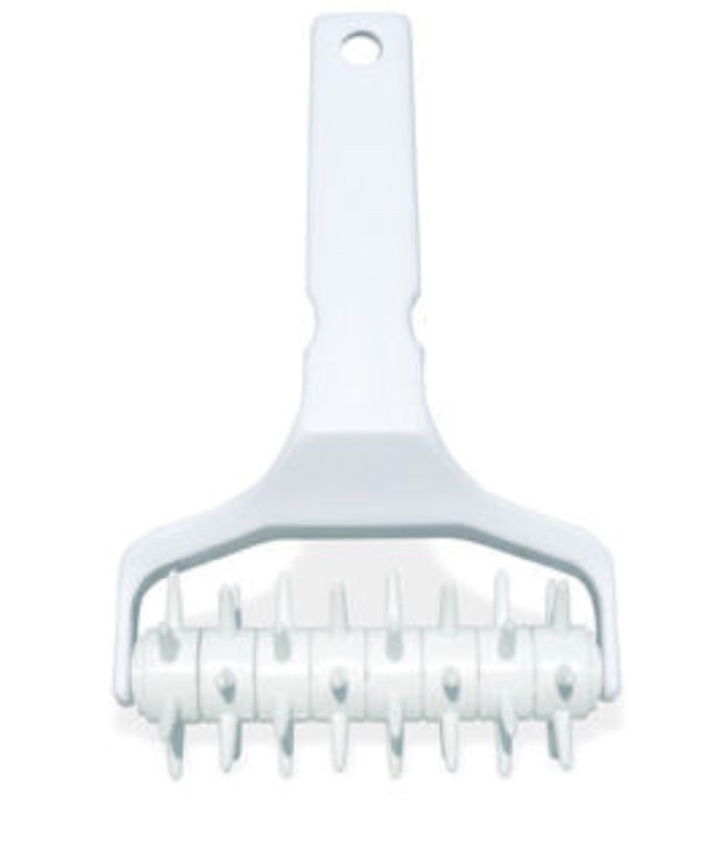 גלגלת קוצים פלסטיק לבצק מקצועית 11 ס"מ ES-1625 3