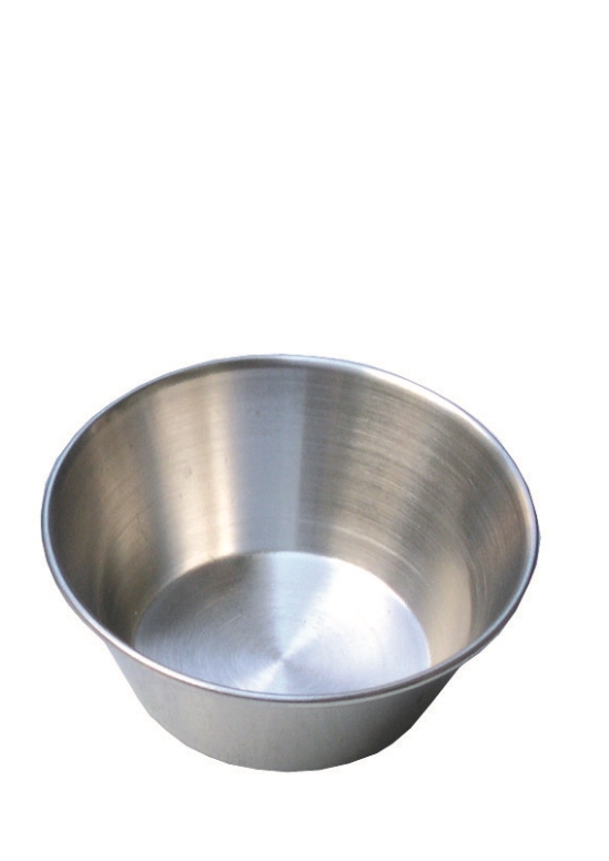 קערה/חמאון רטבים 2.5 OZ 75 מ"ל (קוטר עליון 6 קוטר תחתון 4 גובה 4 ס"מ ) 3