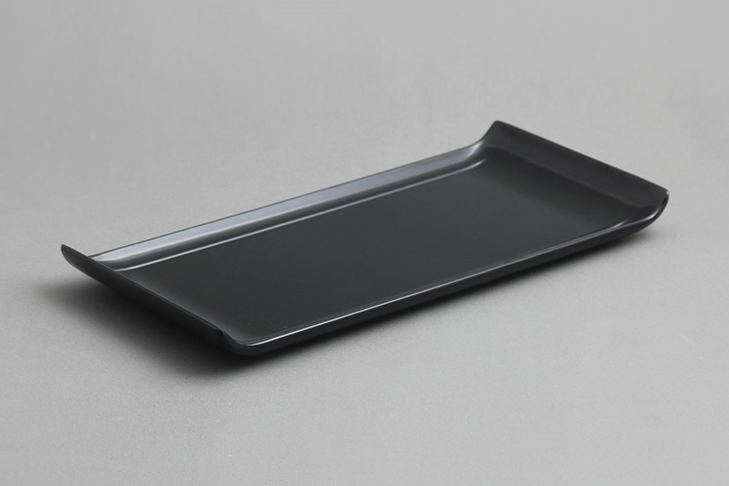 מגש נובל 30X14.5X2.5 מלמין שחור EFAY 3