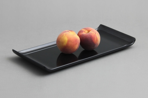 מגש נובל 30X14.5X2.5 מלמין שחור EFAY 5