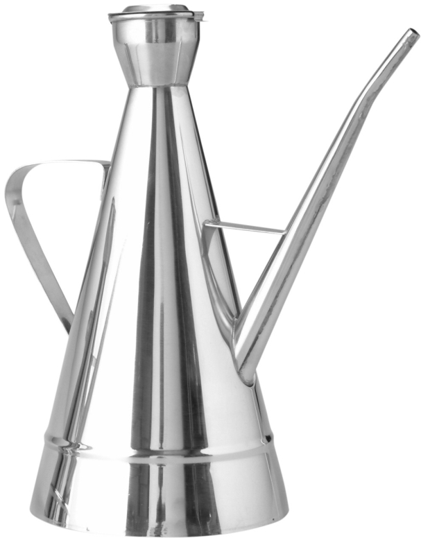 קנקן/כד נירוסטה לשמן 35OZ מהודר+זרבובית (1000 מ"ל) 3