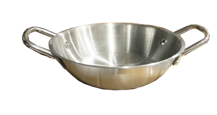 מחבת  נירוסטה 20 ס"מ עמוקה ג 5 ס"מ  שתי ידיות  ECONOMY  b-m-d ( שקשוקה זוגית עמוקה ) 3