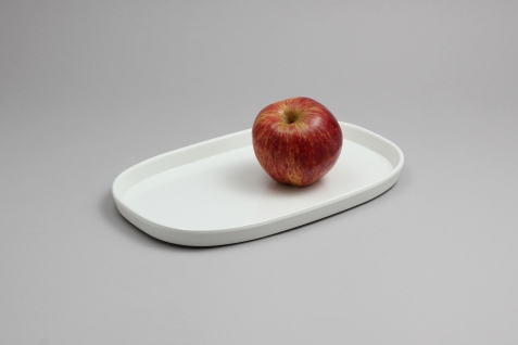 מגש גסטרונום 1/4-20 קפסול מלמין לבן Efay 5