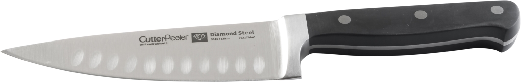 סכין שף מחוזק 15 ס"מ CutterPeeler Diamond Steel 3