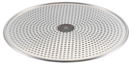 מגש/תבנית פיצה מחורר אלומיניום 35 ס"מ(14)