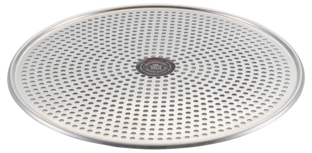 מגש/תבנית פיצה מחורר אלומיניום 40 ס"מ(16) 3