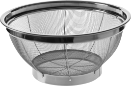 מסננת רשת קערה 25 ס"מ פרימיום