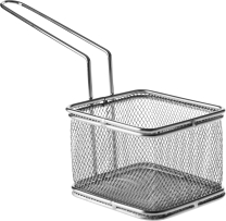 סלסלה רשת מלבנית עם ידית 10X8X6.5ס"מ