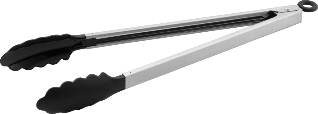 מלקחיים קפיץ נירוסטה טפלון 24 ס"מ 3