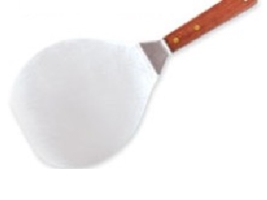 פלטה להרמה אובל ידית עץ 22/17 ס"מ קצה ישר