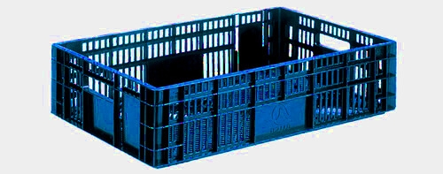 ארגז מרושת פטם 28 ליטר כחול 60/40/14.7 ס"מ פלסגד AIPET 3