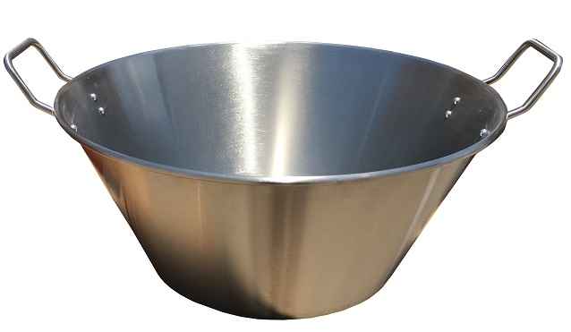 קערה נירוסטה 50 H-D עמוקה  ישר קוטר 50 ס"מ  עומק 26 ס"מ