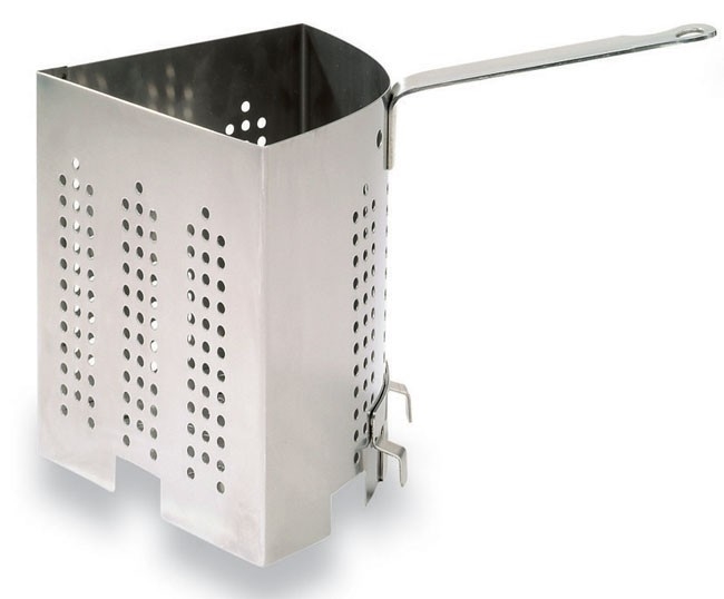 מסננת פסטה נירוסטה 1/4 לסיר 36/22 ס"מ 3