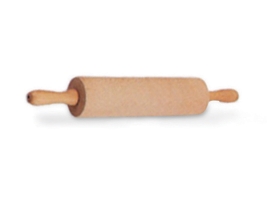 מערוך  עץ בינוני מקצועי מסתובב (גליל 25/6ס"מ)