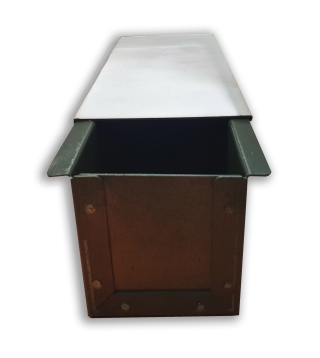 תבנית לחם קסטן 35/11.5/11.5 ס"מ+מכסה טפלון ירוק 9