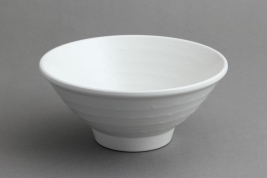 קערת אטריות זן 7.8X17.2 מלמין לבן EFAY