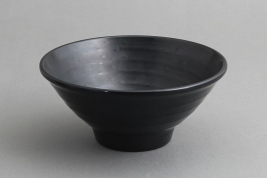 קערת אטריות זן 7.8X17.2 מלמין שחור EFAY