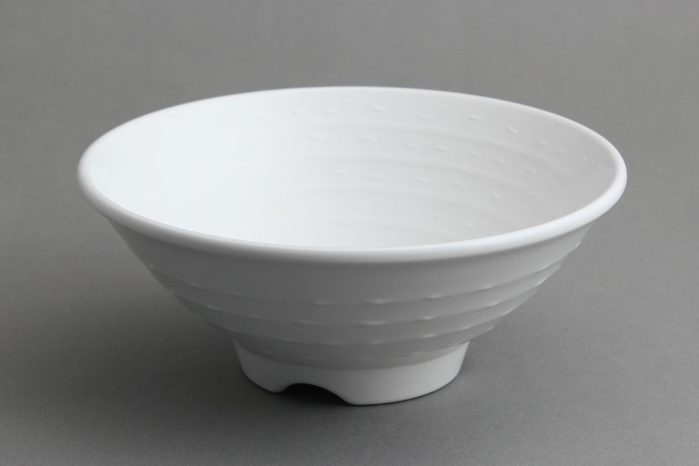 קערת אטריות זן 8X19.5 מלמין לבן EFAY 3