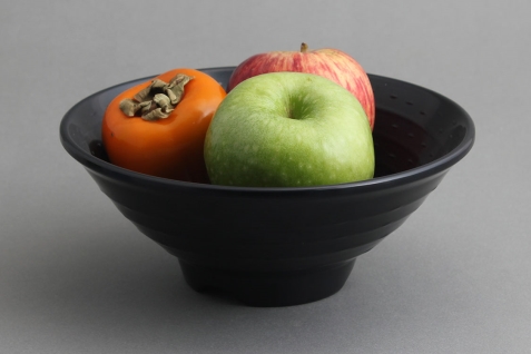 קערת אטריות זן 8X19.5 מלמין שחור EFAY 5