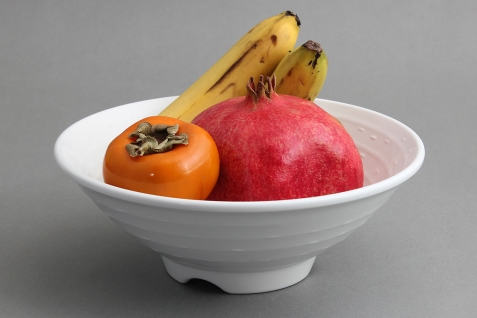 קערת אטריות זן 8X22.6 מלמין לבן EFAY 5